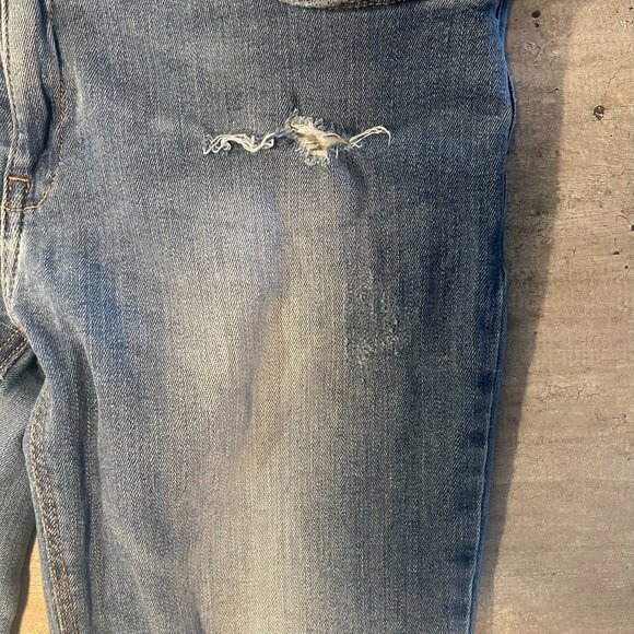 Ripped blue jeans - MANGO - Picture 4 of 8